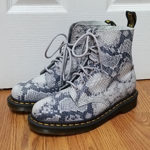 RARE Dr Martens Pascal Snake boots